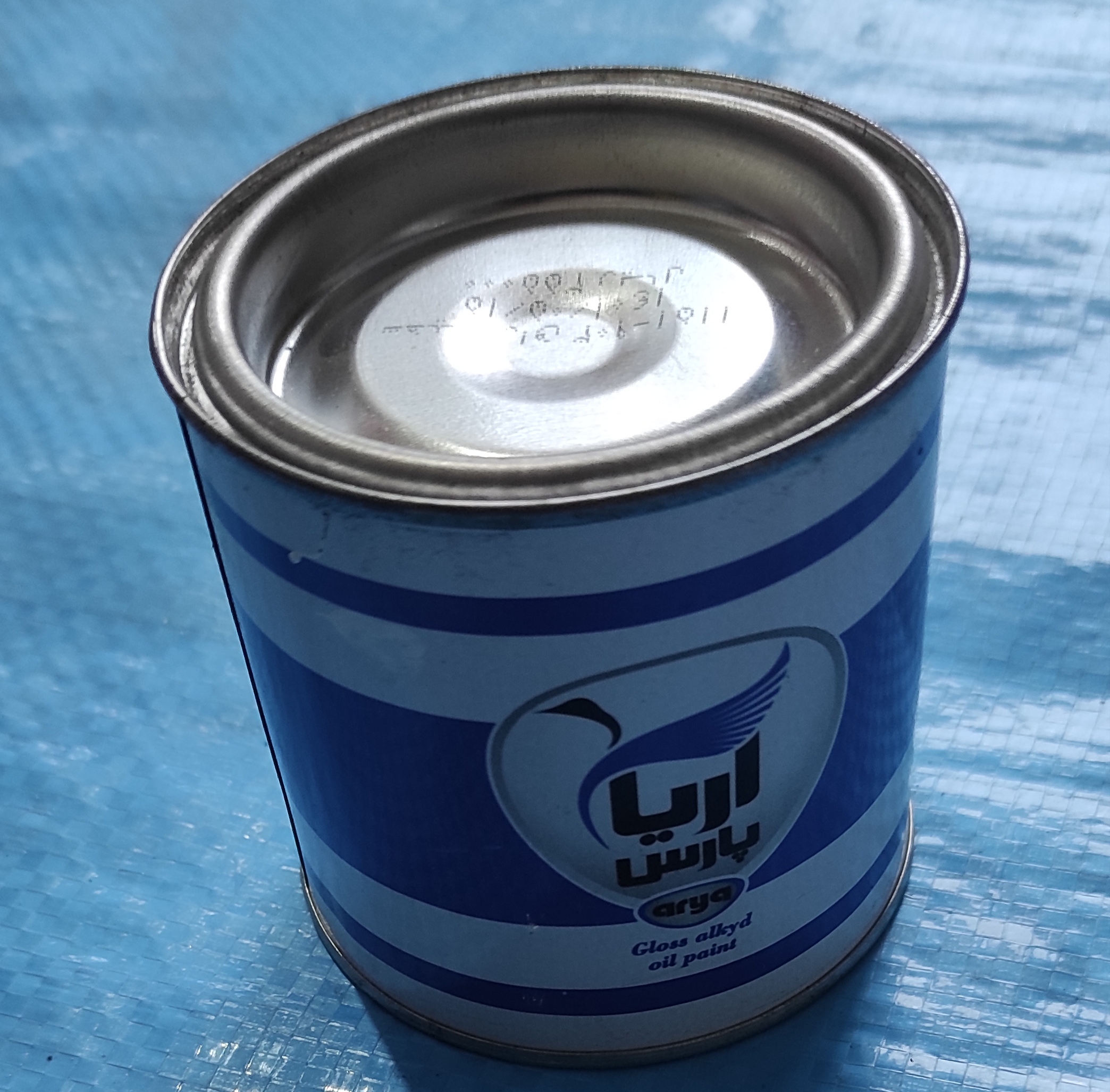 رنگ ربی کوچک سفید روغنی