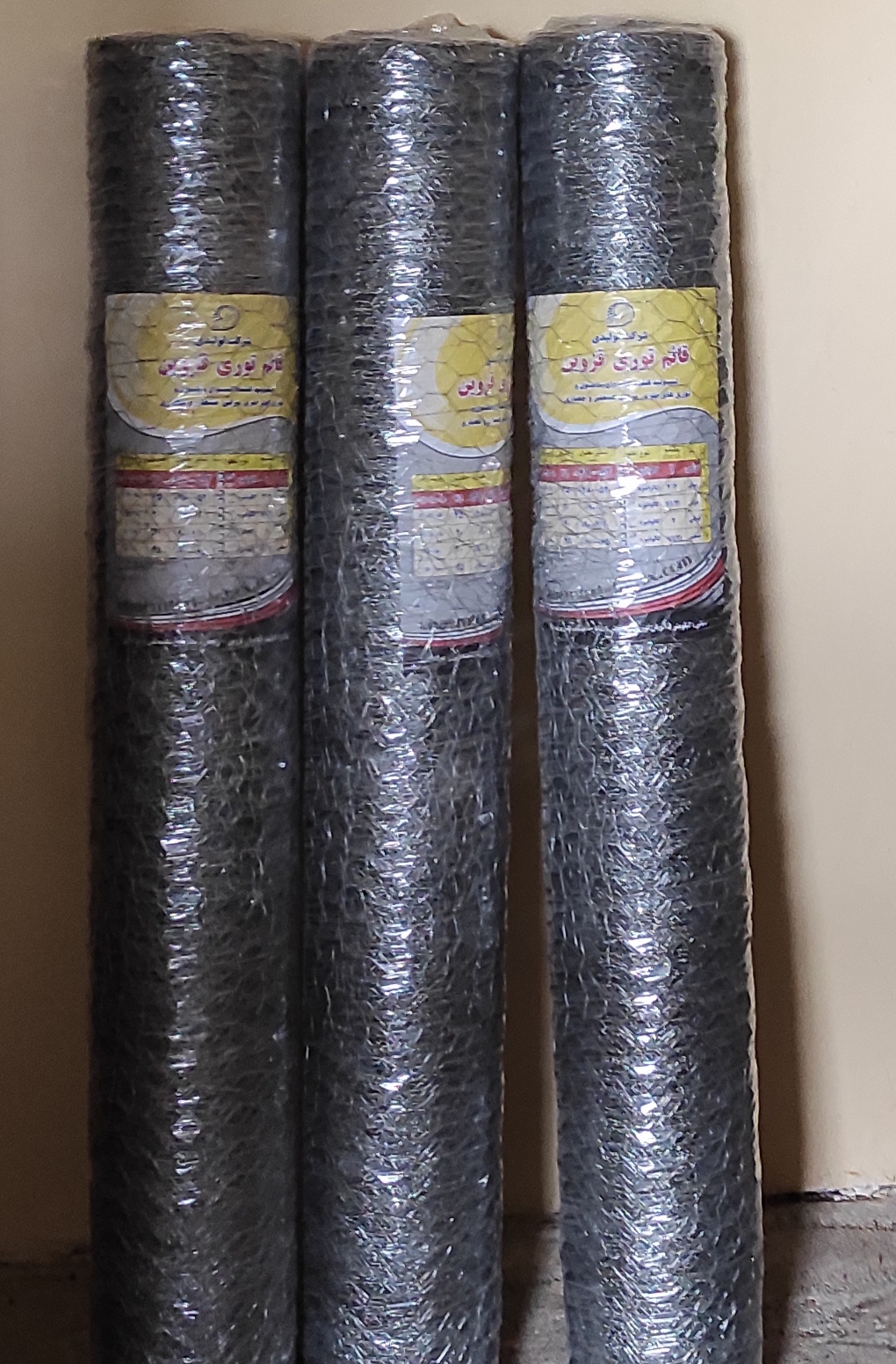 توری گالوانیزه مرغی ارتفاع ۱۸۰