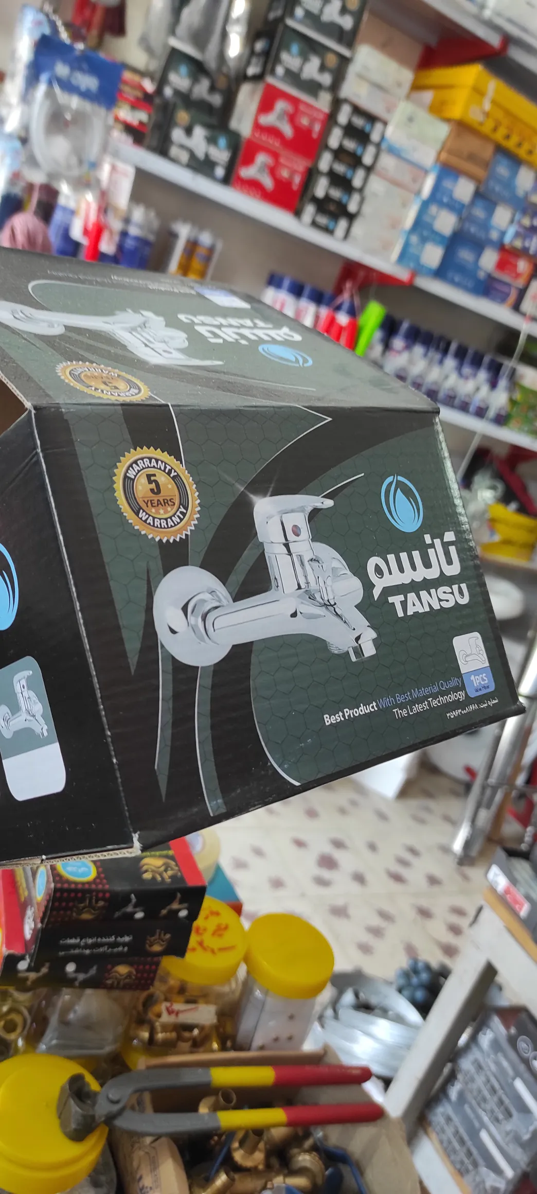 شیر اهرمی حمام تانسو