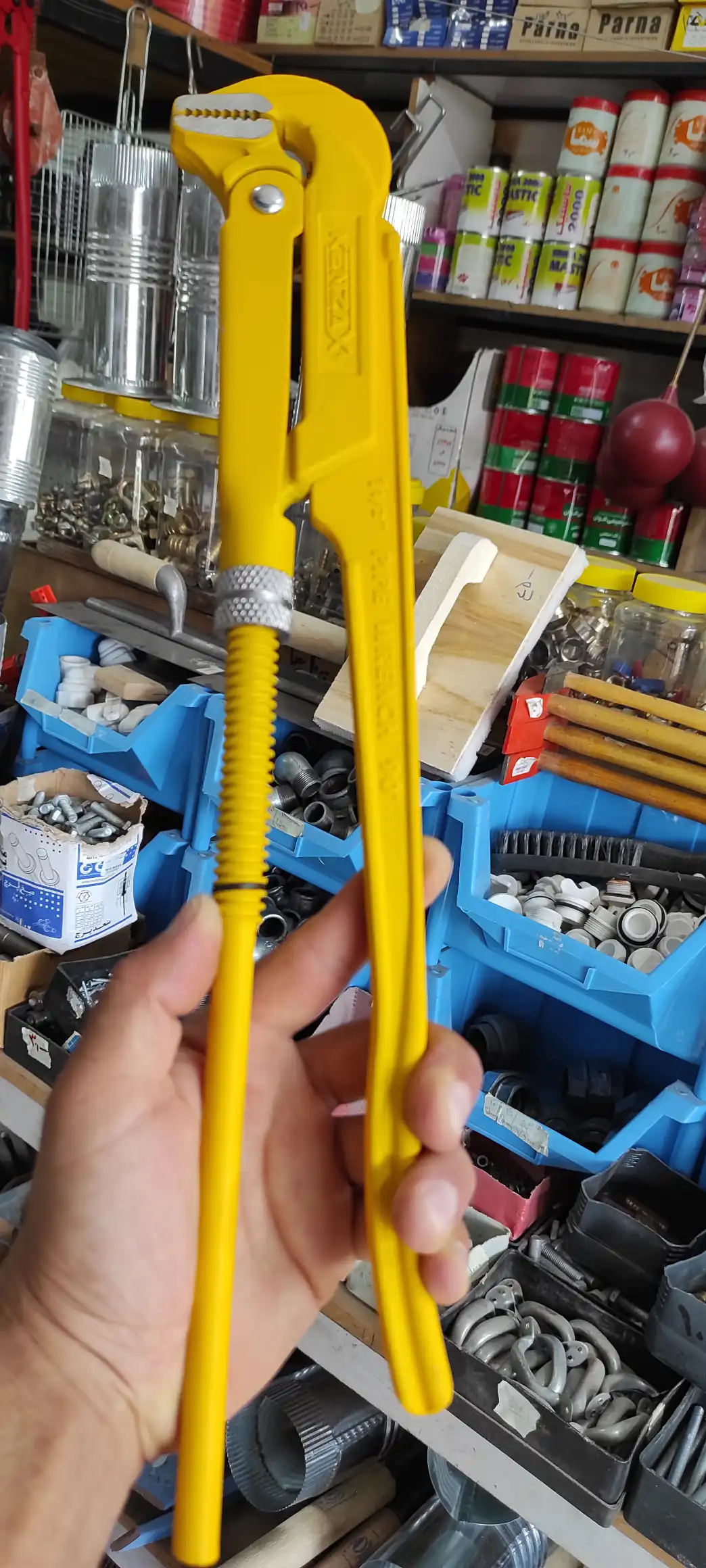 آچار لوله گیر دو دسته ۱/۵ اینج کنزاکس مدل Kpw-115