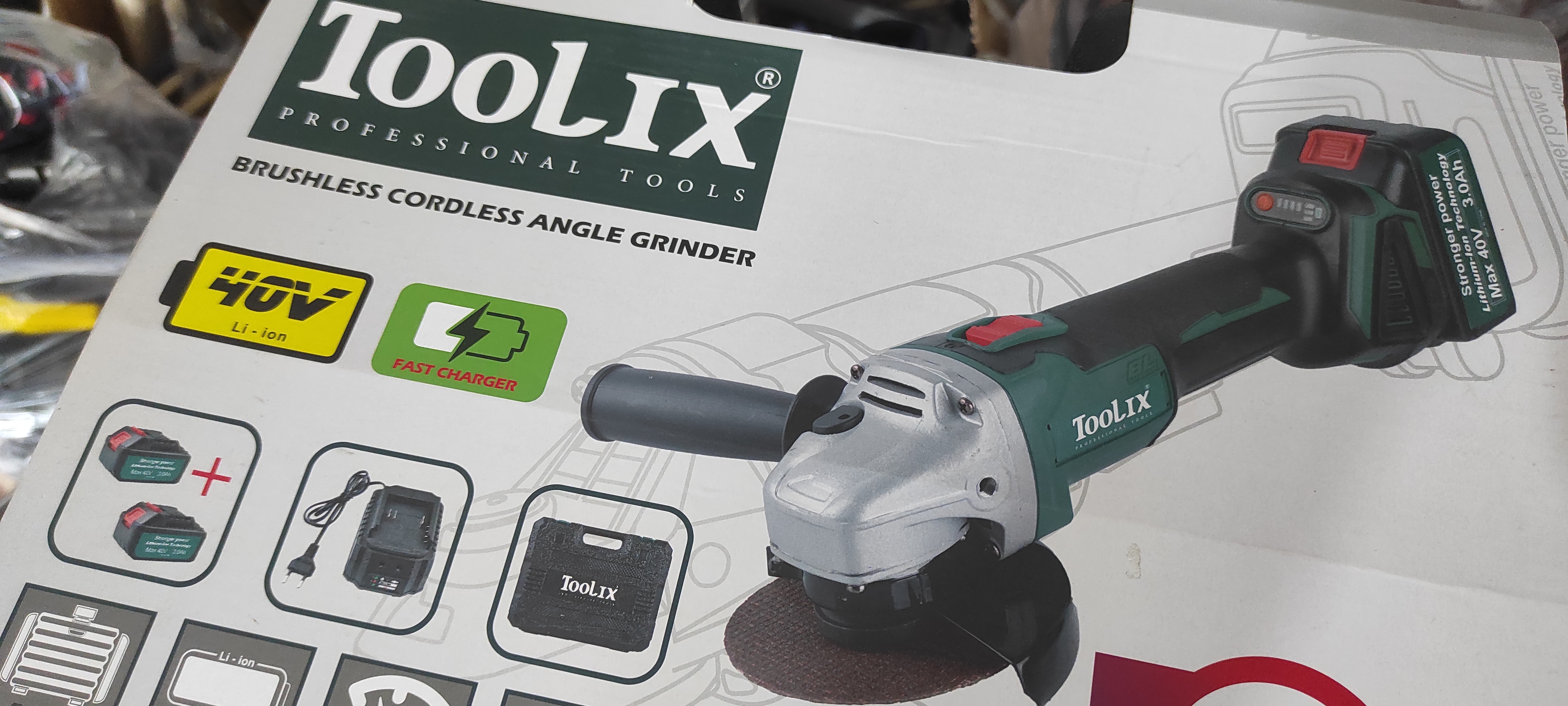 فرز شارژی 40 ولت براشلس تولیکس مدل TX-2040BR