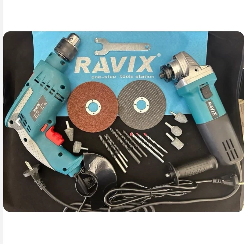 دریل چکشی و مینی فرز راویکس مدل RAvix6060