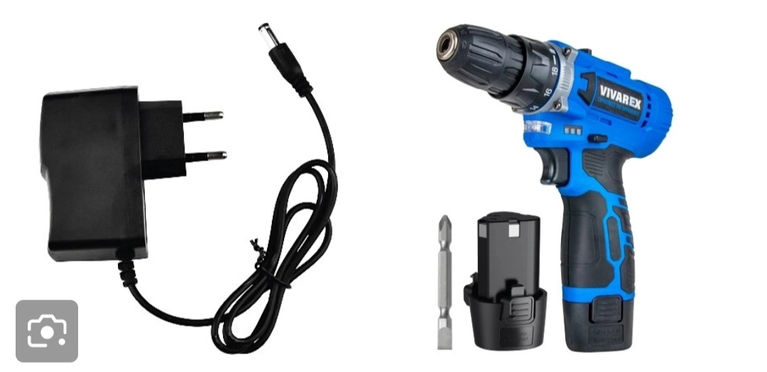 دریل شارژی ویوارکس مدل VR1215V-2B ظرفیت ۱۲ ولت با ۲ باتری اتوماتیک